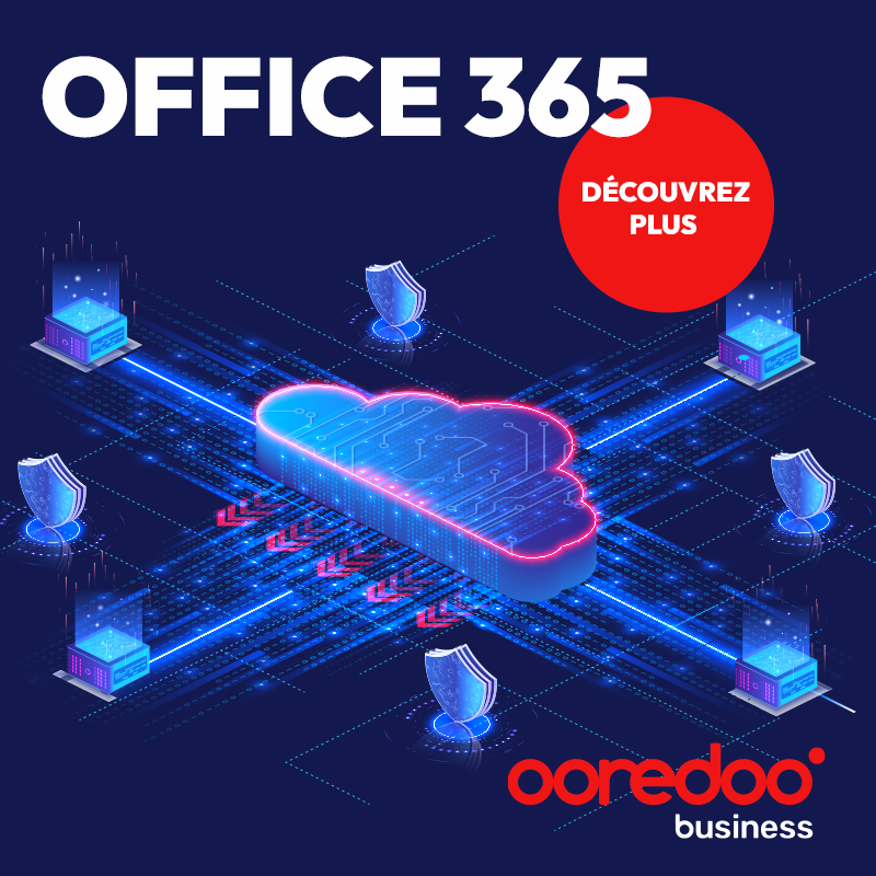 Vente Logiciel Tunisie  Microsoft OFFICE 365 Famille