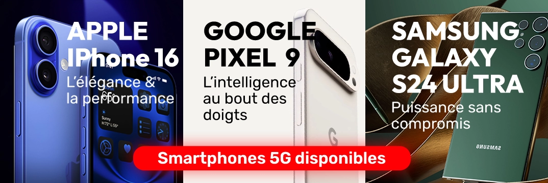 Smartphones 5G disponibles